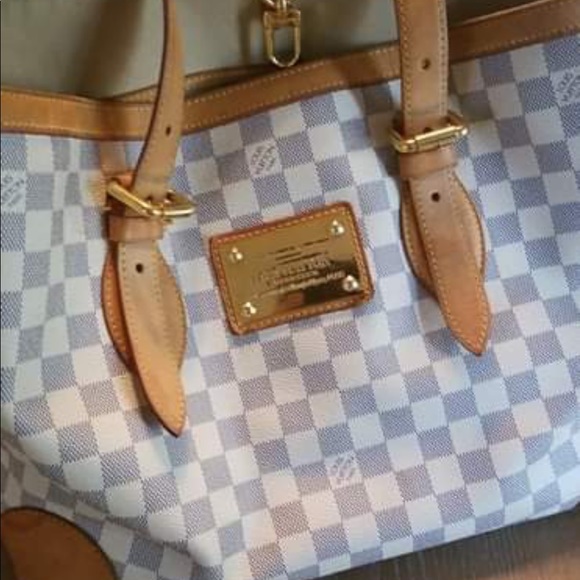 Authentic Louis tote hampsted MM - Picture 8 of 8